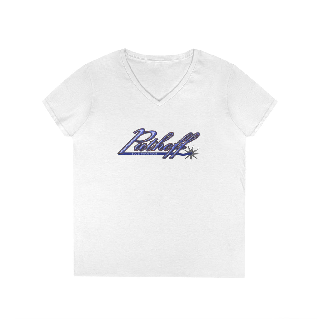 PET Stylish Ladies V-Neck T-Shirt