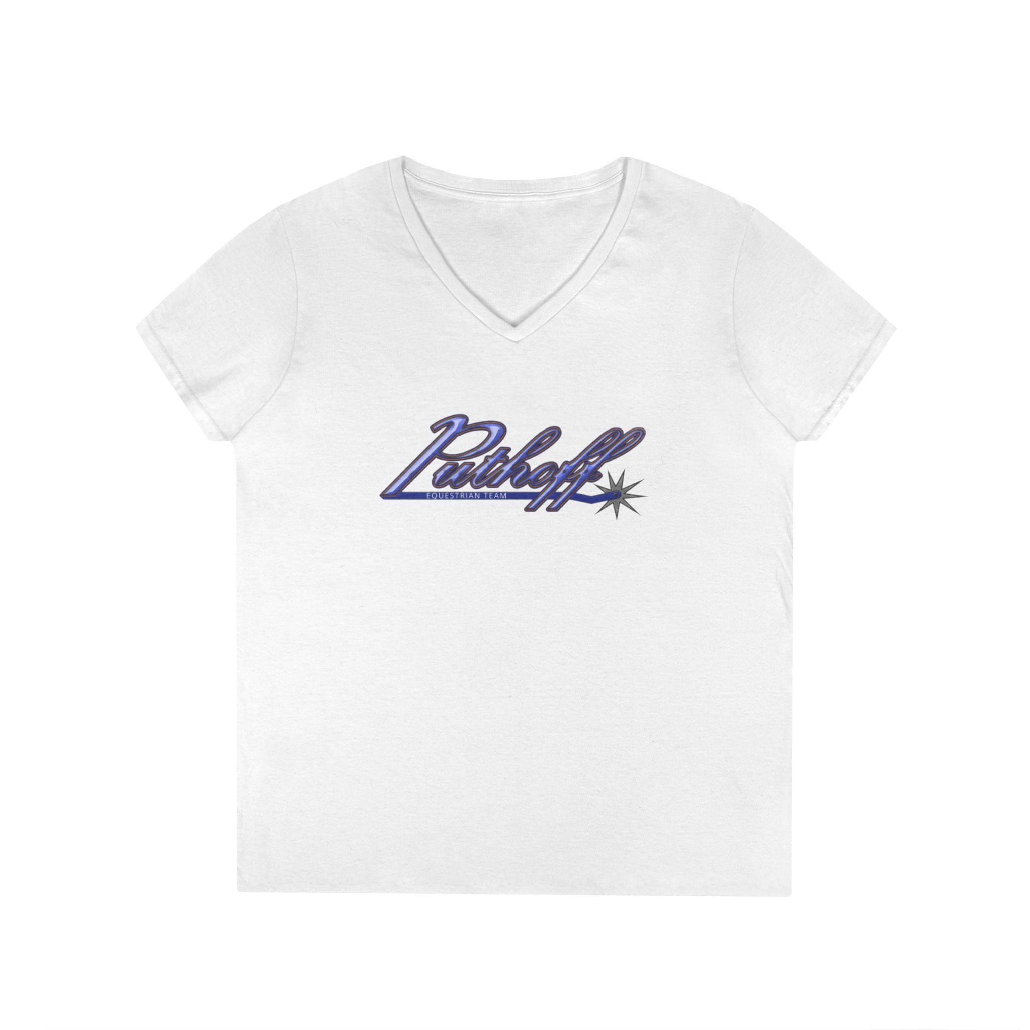 PET Stylish Ladies V-Neck T-Shirt