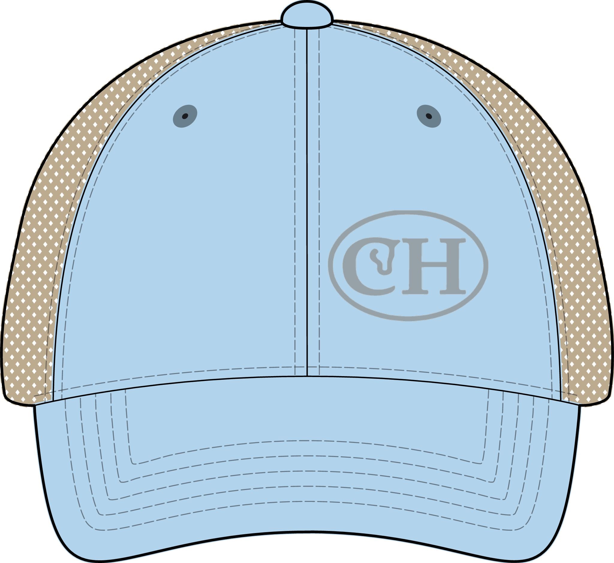 CornerHouse PH Women's Washed Mesh-Back Cap