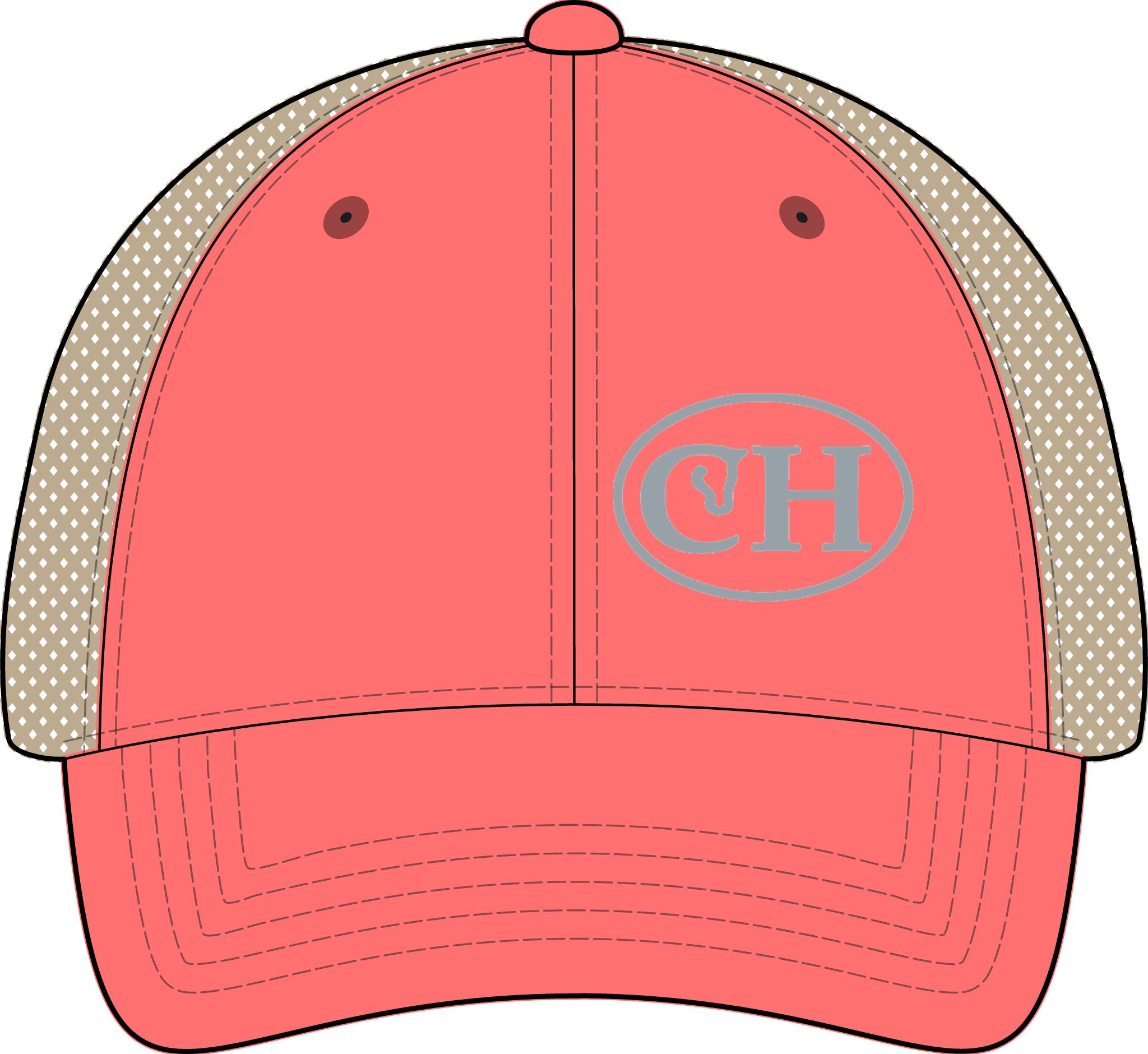 CornerHouse PH Women's Washed Mesh-Back Cap