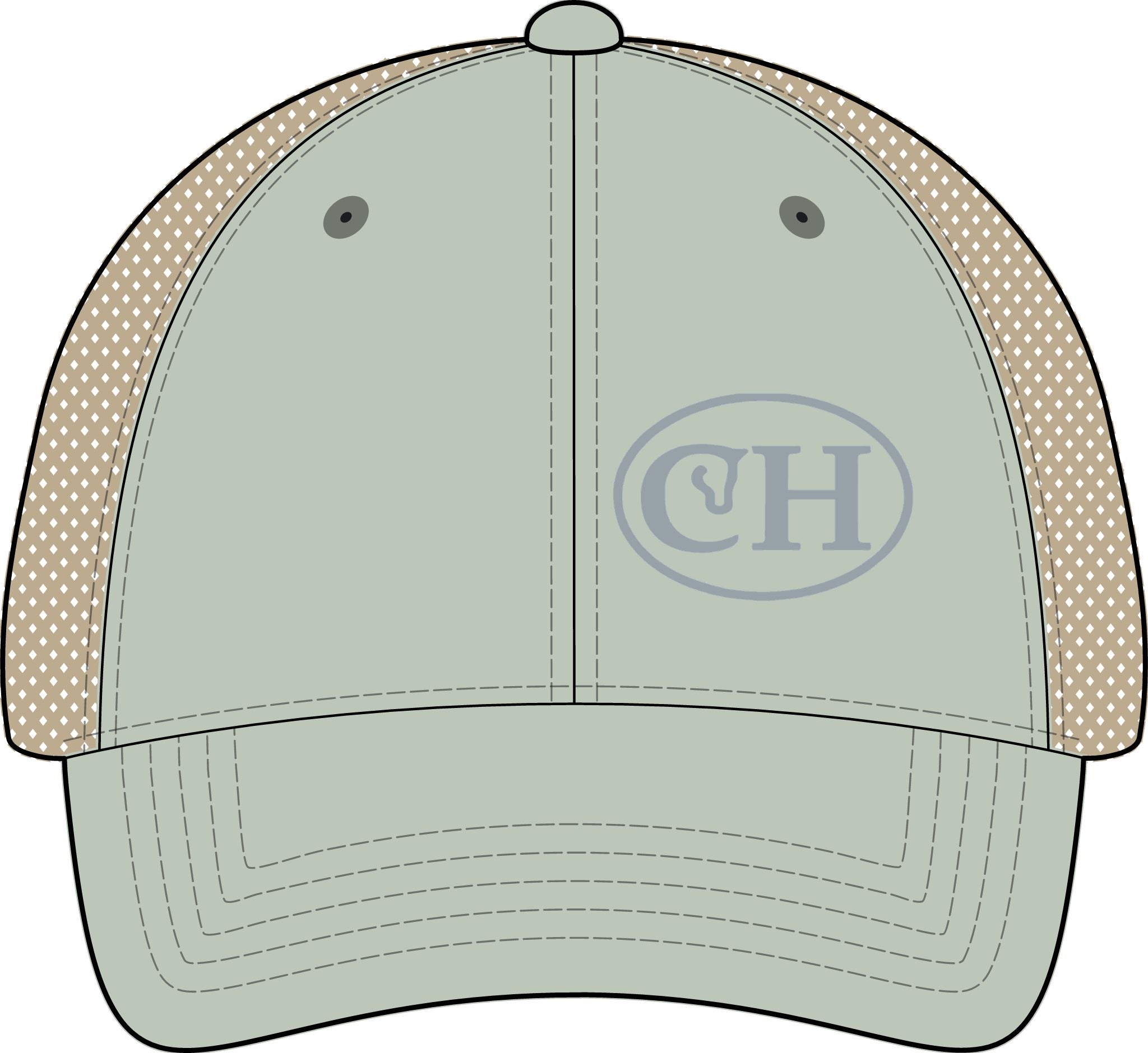 CornerHouse PH Women's Washed Mesh-Back Cap