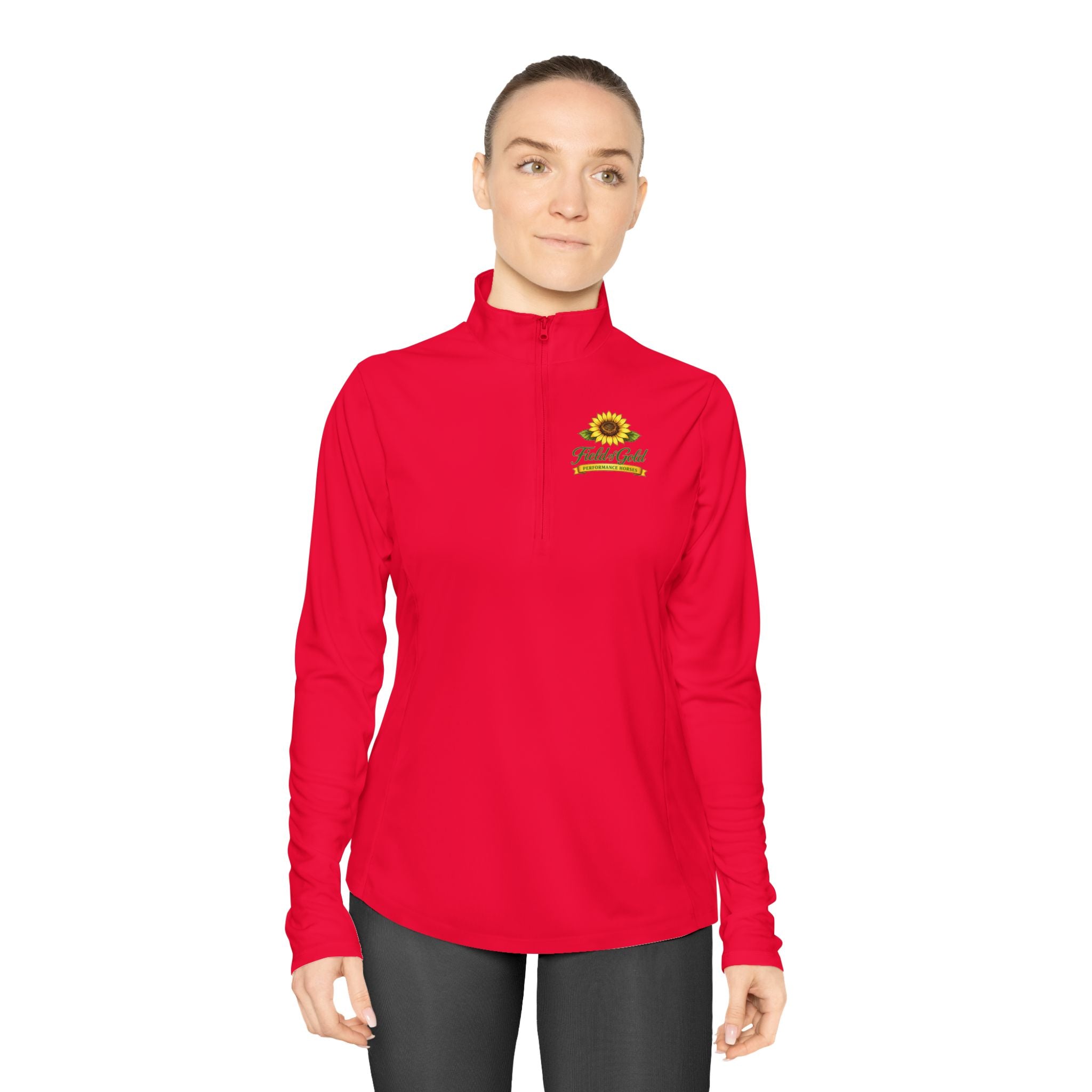 Field of Gold PH Ladies Quarter-Zip Pullover