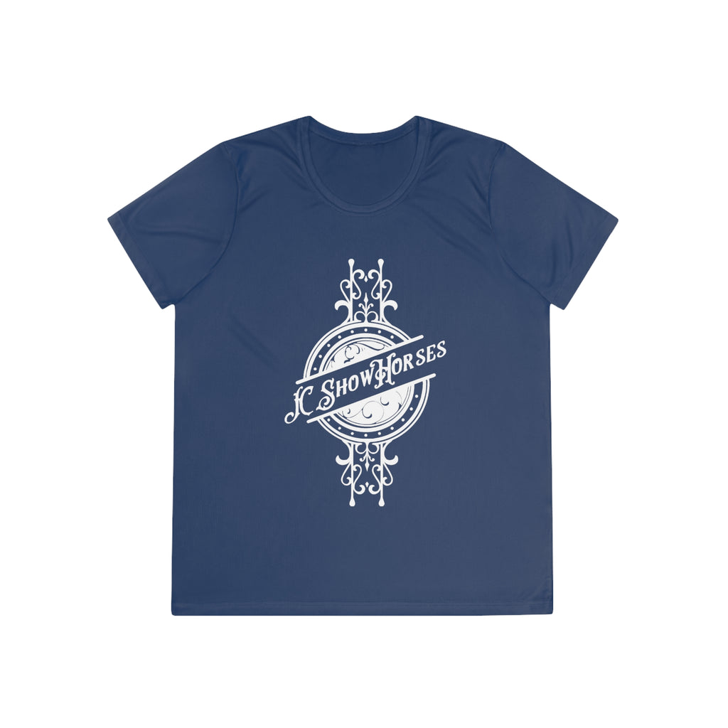 JC Show Horses Ladies Crew Neck Arena Shirt