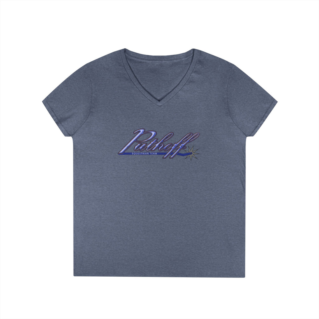 PET Stylish Ladies V-Neck T-Shirt