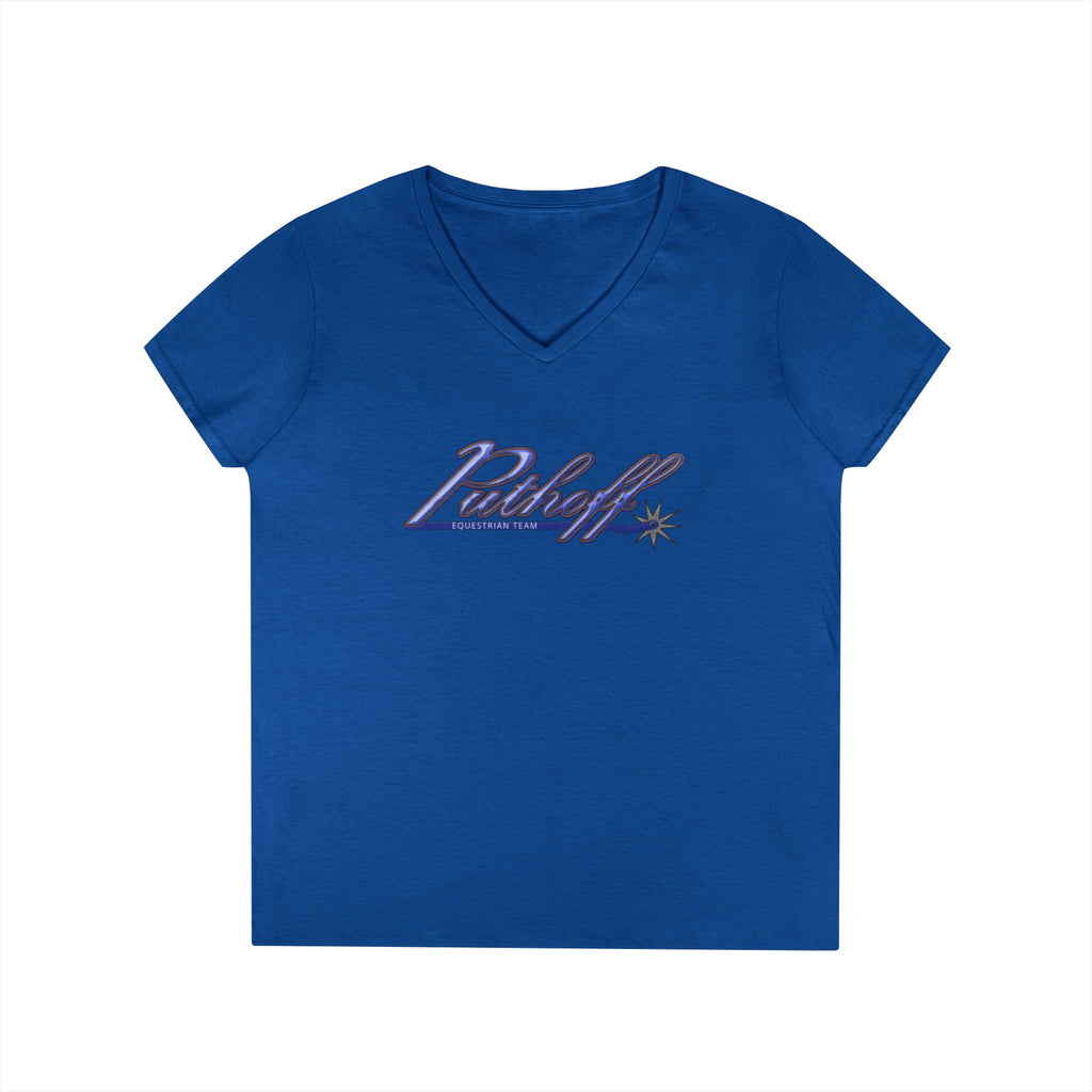 PET Stylish Ladies V-Neck T-Shirt
