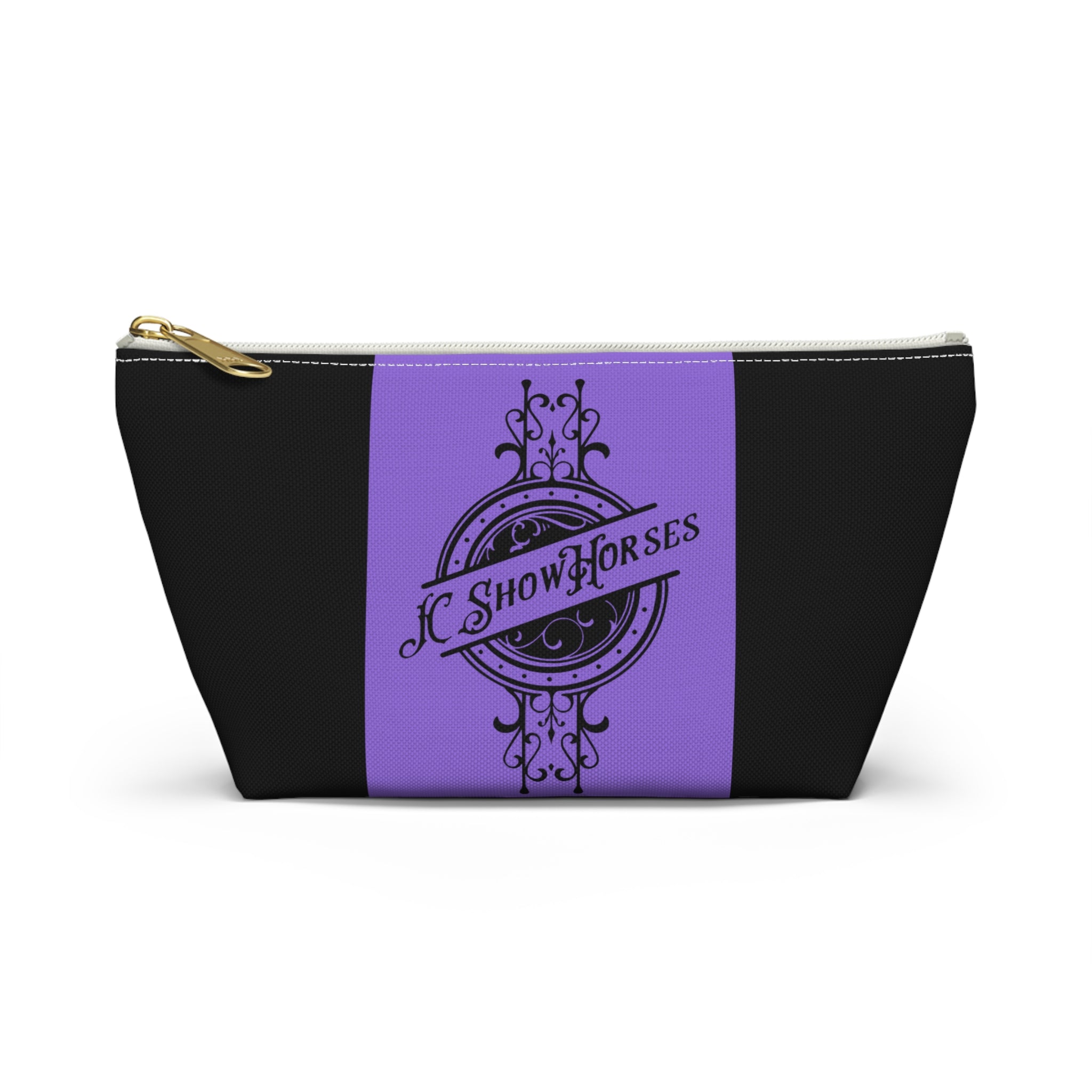 JC Show Horses Accessory Pouch w T-bottom purple