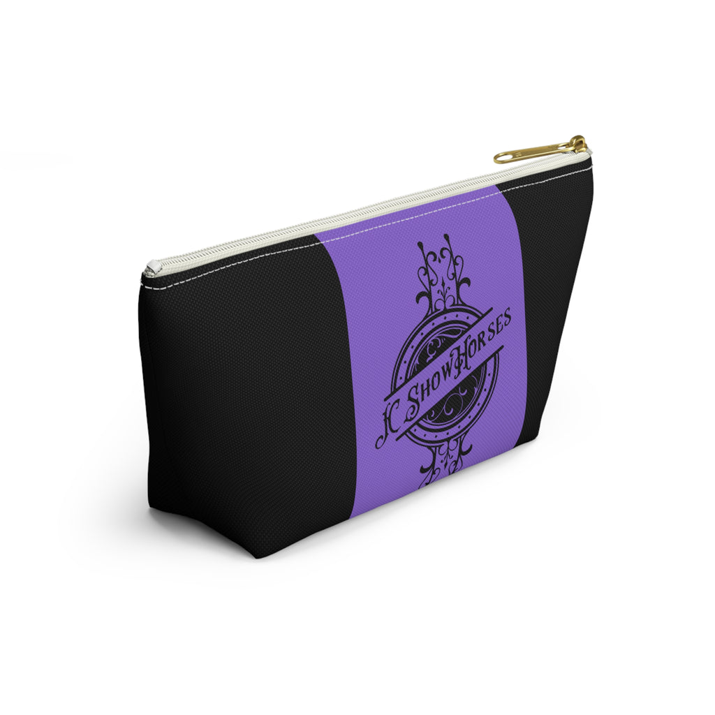 JC Show Horses Accessory Pouch w T-bottom purple