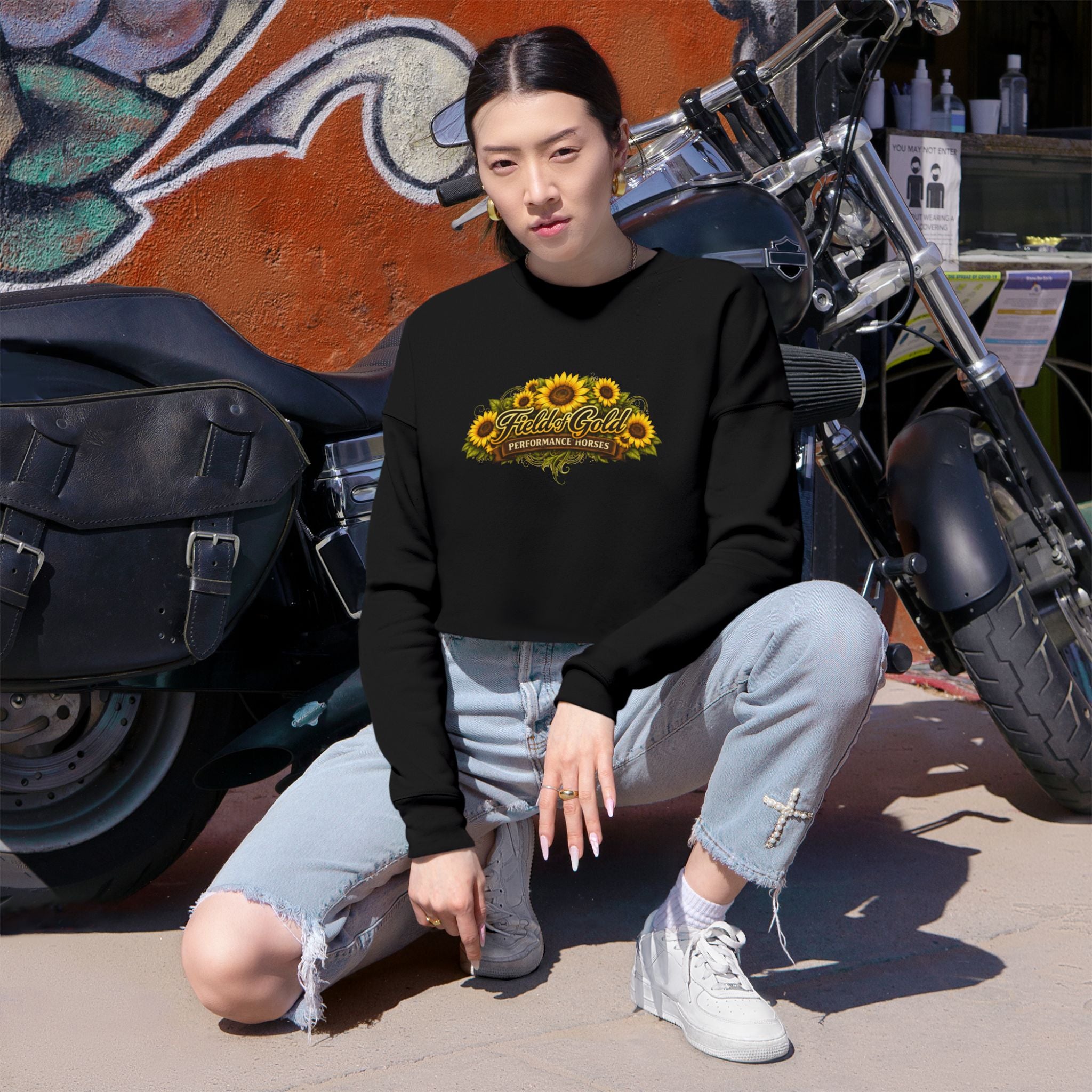 FOG Women's Cropped Sweatshirt