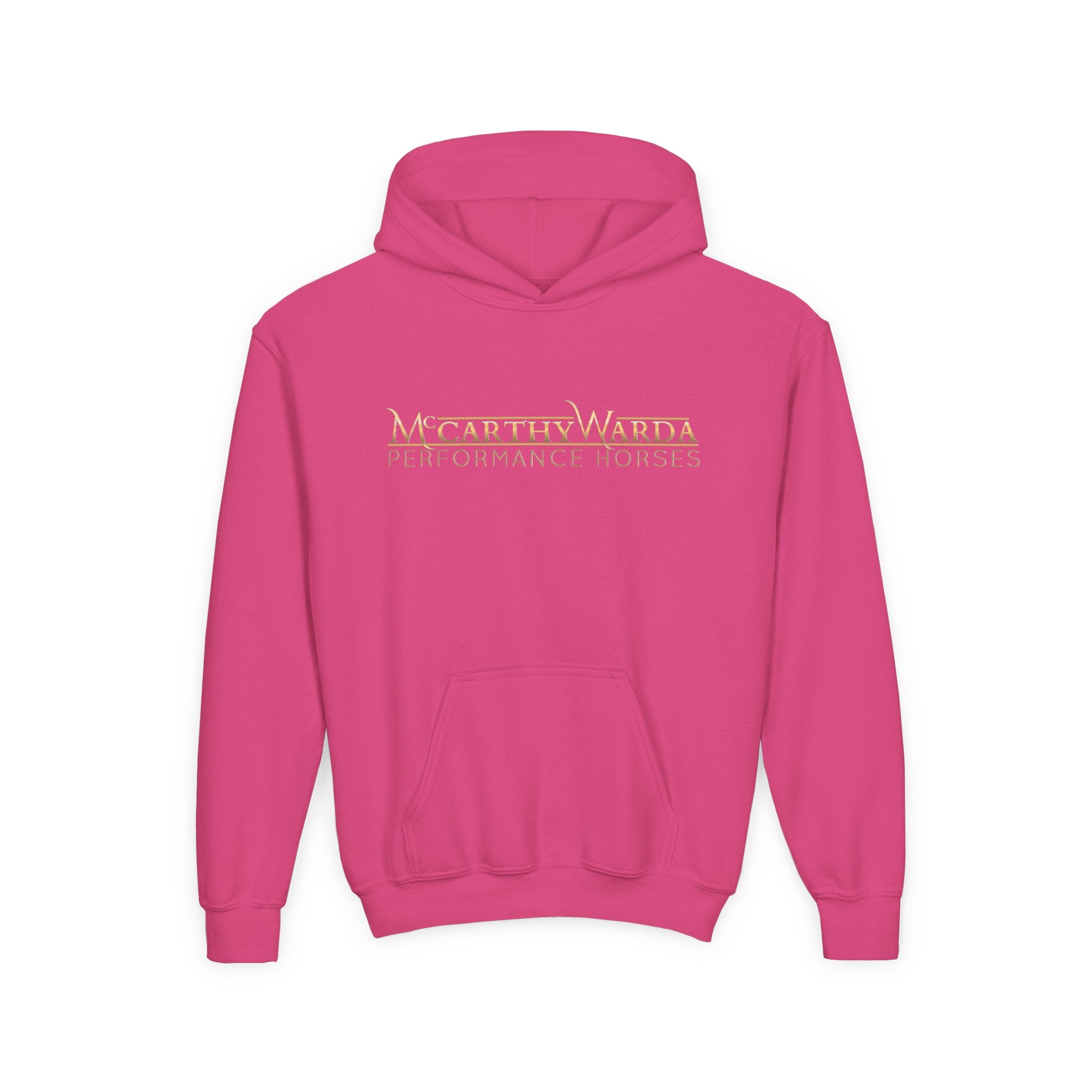 Youth Hoodie — McCarthyWarda Performance Horses Logo Pullover