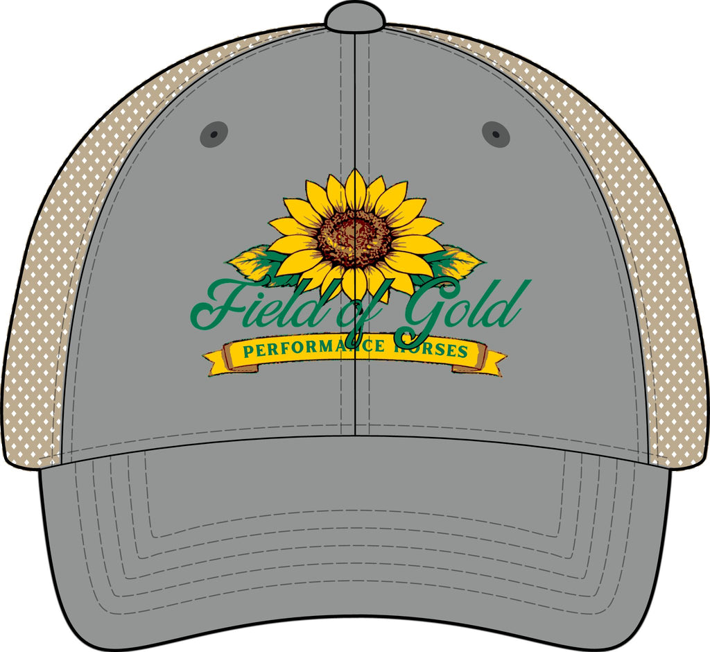 Field of Gold PH Women's Washed Mesh-Back Cap