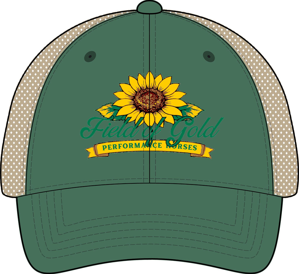 Field of Gold PH Women's Washed Mesh-Back Cap