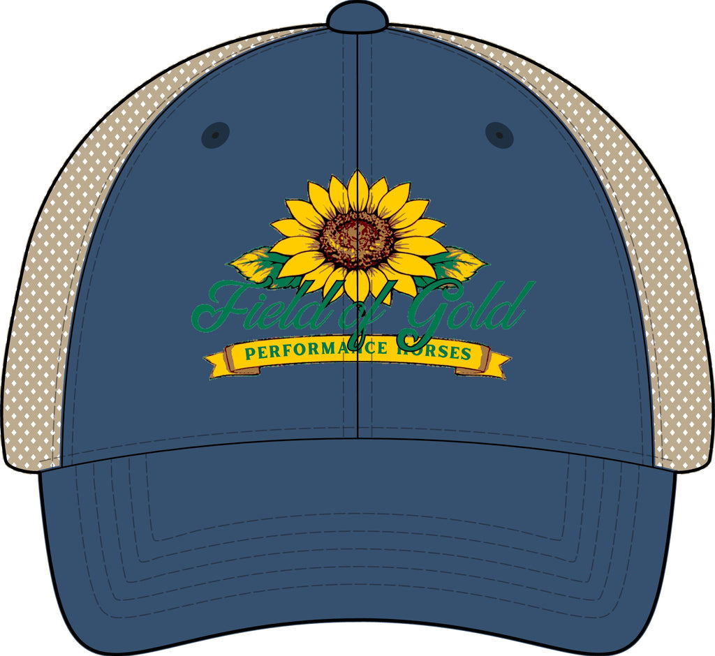 Field of Gold PH Women's Washed Mesh-Back Cap