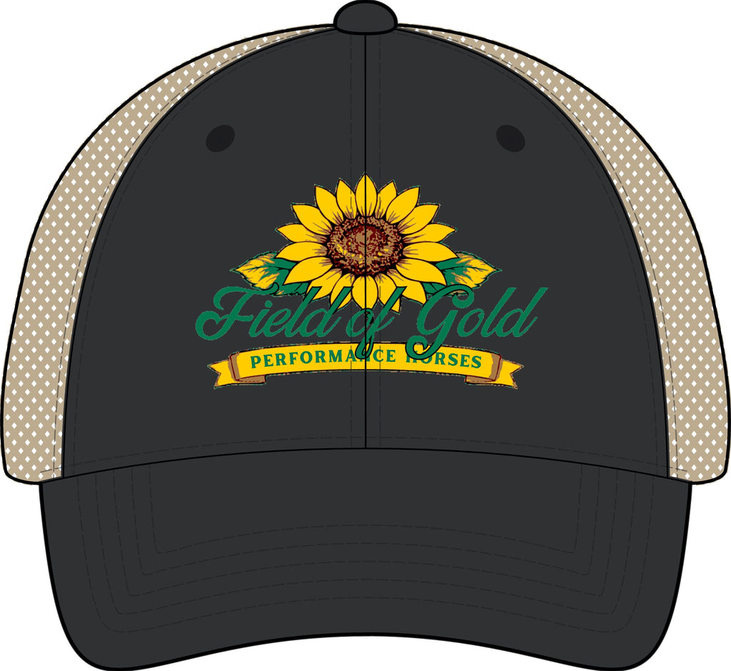 Field of Gold PH Women's Washed Mesh-Back Cap
