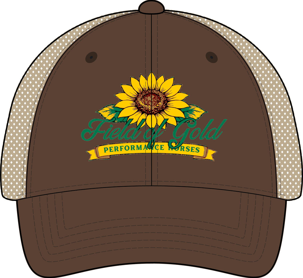 Field of Gold PH Women's Washed Mesh-Back Cap