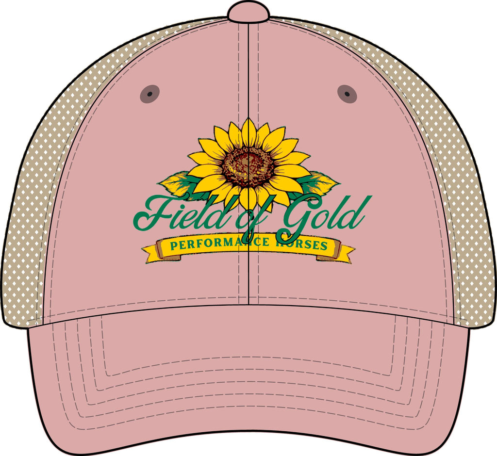 Field of Gold PH Women's Washed Mesh-Back Cap