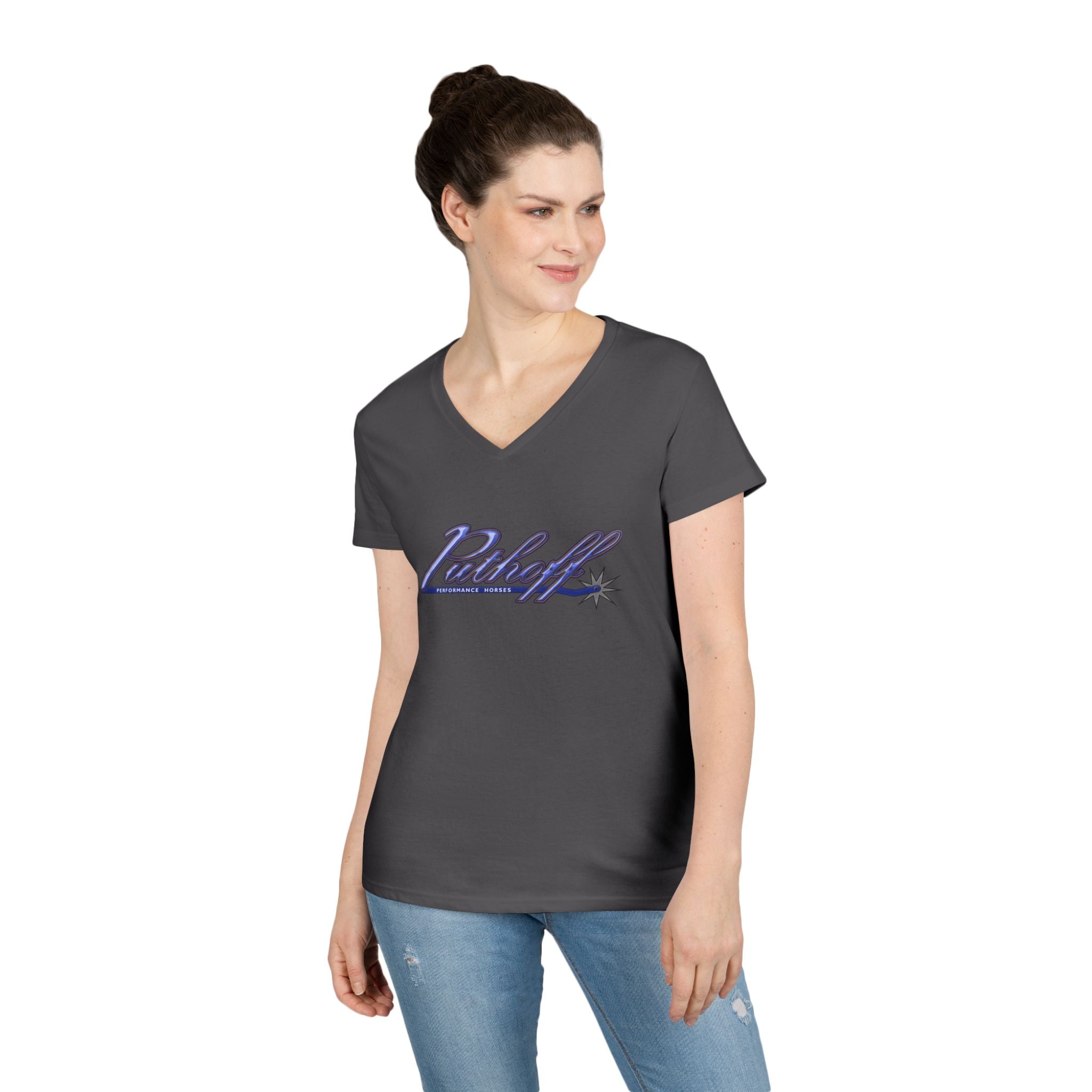 PPH Stylish Ladies V-Neck T-Shirt