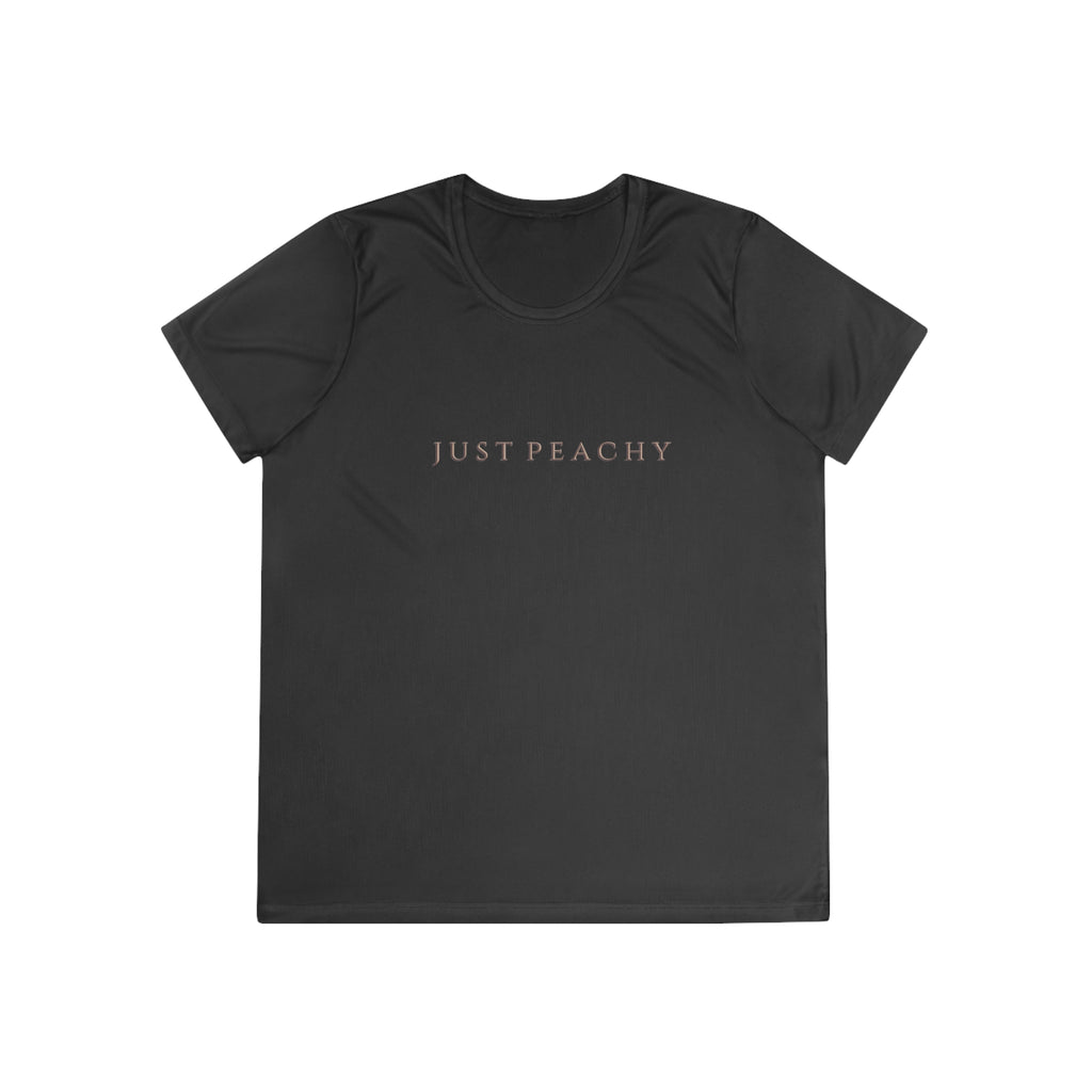 Just Peachy Ladies Crew Neck Arena Shirt